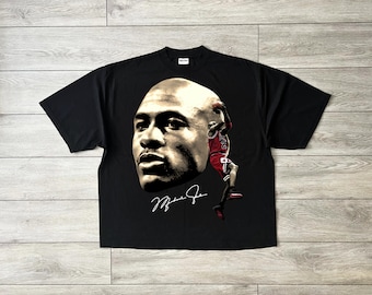 Michael Jordan Bigface Basketball PNG Design (Digital Download)