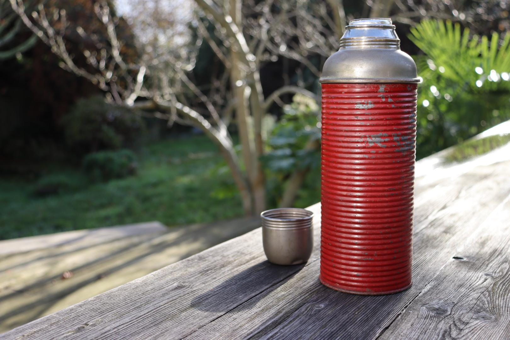 Thermos Brand, Rouge, Food Flask – La Mauvaise Réputation