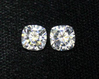 2 Ct Princess Cut Diamond D Color VVS1 8x8mm Square Loose Diamond Certified Gemstone