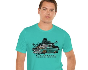 1966 Chevy C10 Custom Rat Rod t-shirts, tee, dad's gift, tshirt, chevy truck, Rat Rod, custom truck