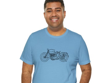 Vintage American motorcycle T-Shirt, harley davidson, harley, Moto Guzzi, triumph, Cafe Racer, biker gift, Motorcycle