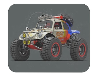 VW Beetle Baja, Vintage beetle, bug, off road, mouse pad
