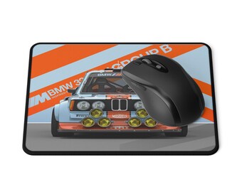 BMW 323 E21 GROUP B M Concept Car, Non-Slip Mouse Pads, gift, BMW gift