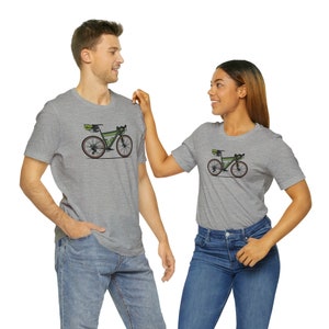 Bikepacking Gravel CX Bike T Shirt, Bike Riding, Bike Packing, bikepacking, adventure bike, gravel cycling, cycling, bike