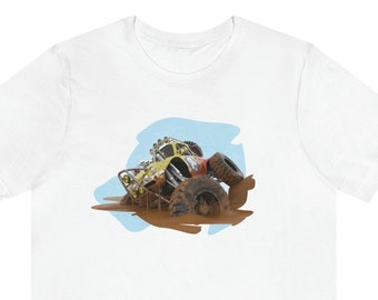 Vintage FIAT 500 Abarth Monster Mud T-Shirt