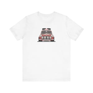 1967 Morris Mini Cooper S Monte Carlo Rally Winner tshirt shirt tee