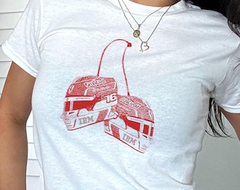 Y2K Leclerc Helmet Tee, Formula Shirt, Racing Merch for Fans, Unisex Graphic Top, Gifts for Her