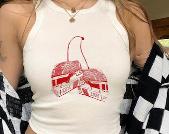 Y2K Leclerc Helmet Bella Canvas Tee, Formula Fan Shirt, Racing Merch for Fans, Unisex Graphic Top, Gifts for Her