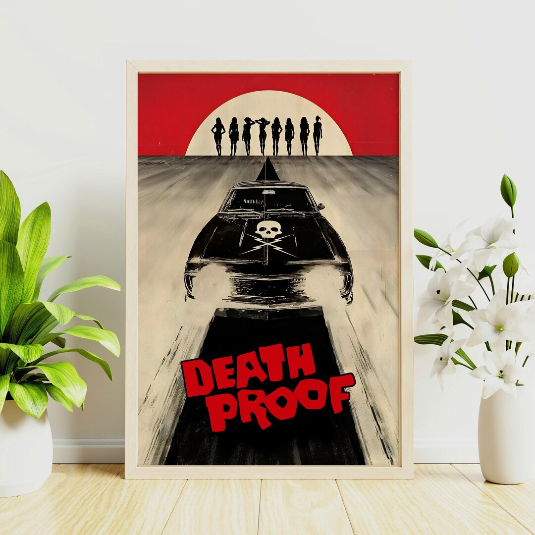 Proof Poster Death Proof Movie Poster, Wall Decoration,canvas Poster,retro Poster ...
