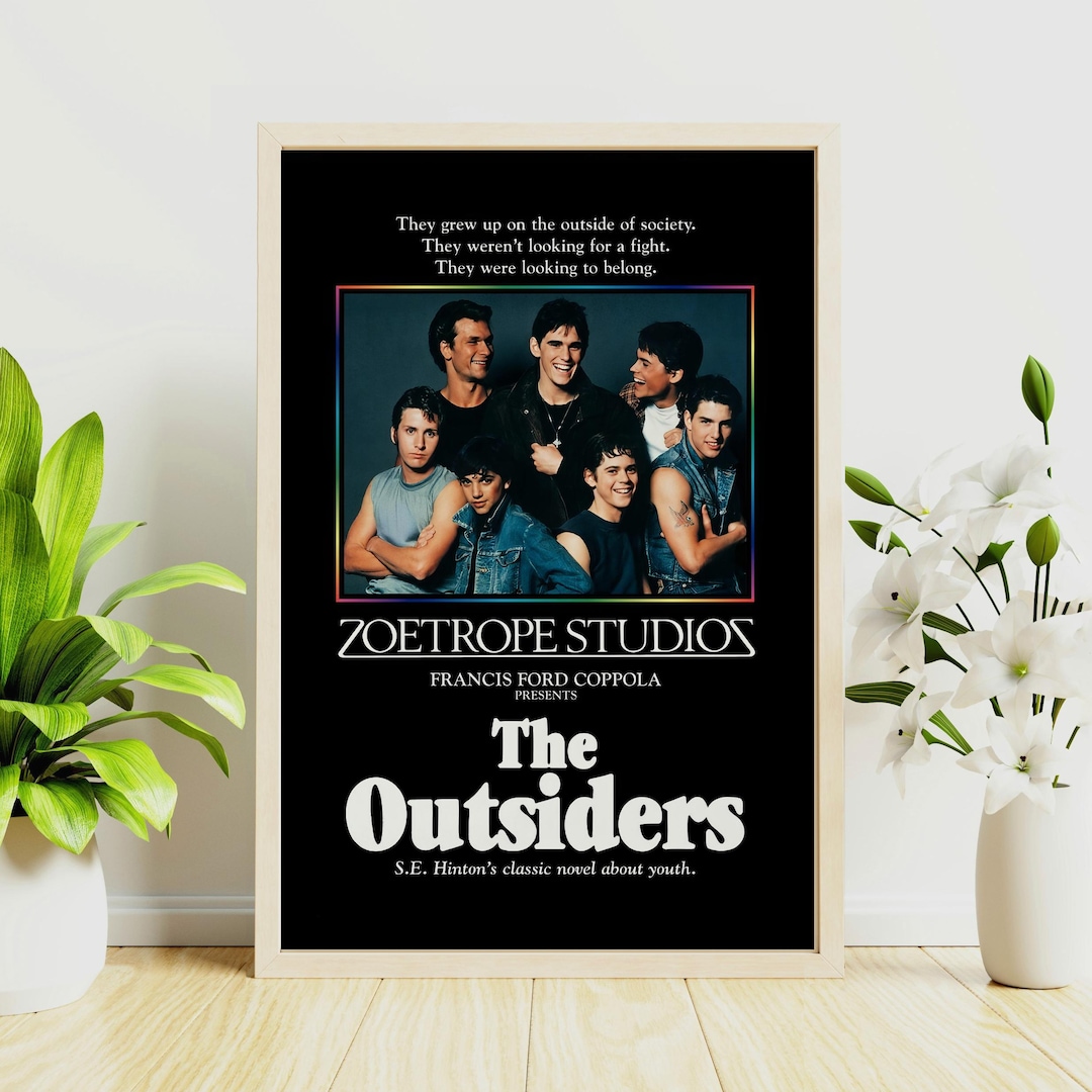 The Outsiders Movie Poster, Wall Decoration,canvas Poster,retro Poster ...