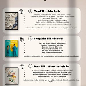 Moody Sherwin-Williams färgpalett – Djupa neutrala hemfärger (digital nedladdning) bild 11