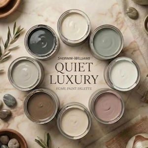 Quiet Luxury – Sherwin-Williams Neutral Paint Palette | Digital Download