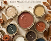 Craftsman Sherwin-Williams Paint Palette – Earthy Warm Tones (Digital Download)