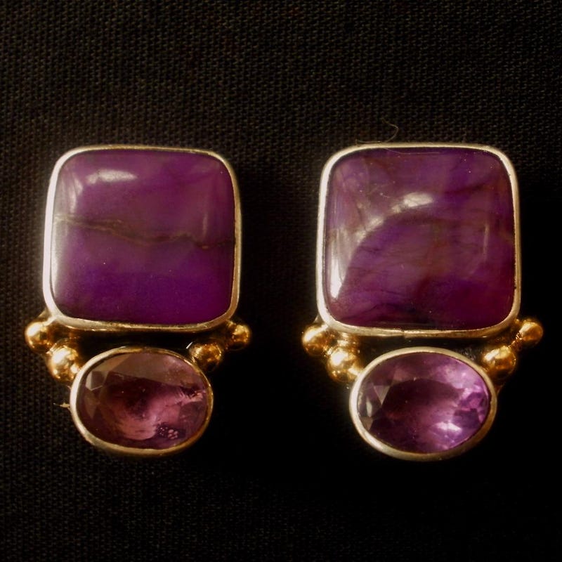 Amy Kahn Russell Chalcopyrite Post Earrings main image 0
