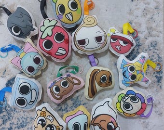 Custom Handmade Plush Doll Bagcharm Roblox Dandy's World Toon