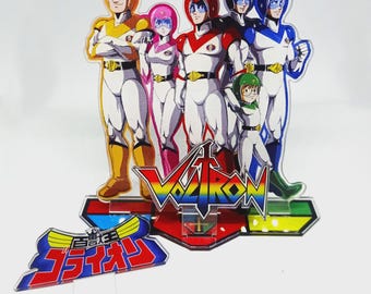 VOLTRON Pilot Golion Acrylic Standing figure Vintage Style