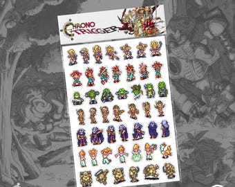 Custom Sticker Decal Chrono Trigger vintage style Fandmade