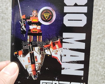 Reprint Bioman Biorobo Bandai Godaikin DX Popy International US edition instruction Super Sentai