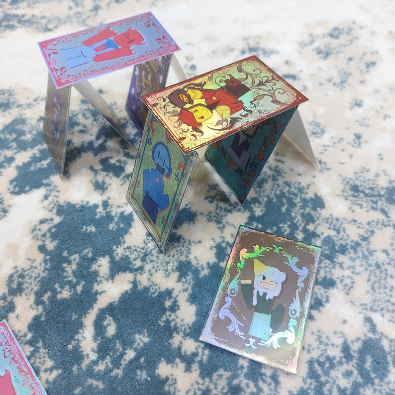 Roblox Forsaken Character Sticker Hologram Set - Etsy
