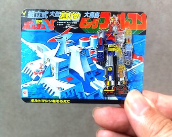 Voltes V godakin popy Struttura interna del robot Chogokin Diecast Pin