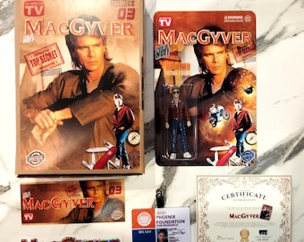 Custom Toys Handmade Macgyver Bootleg Action Figure as seen on TV