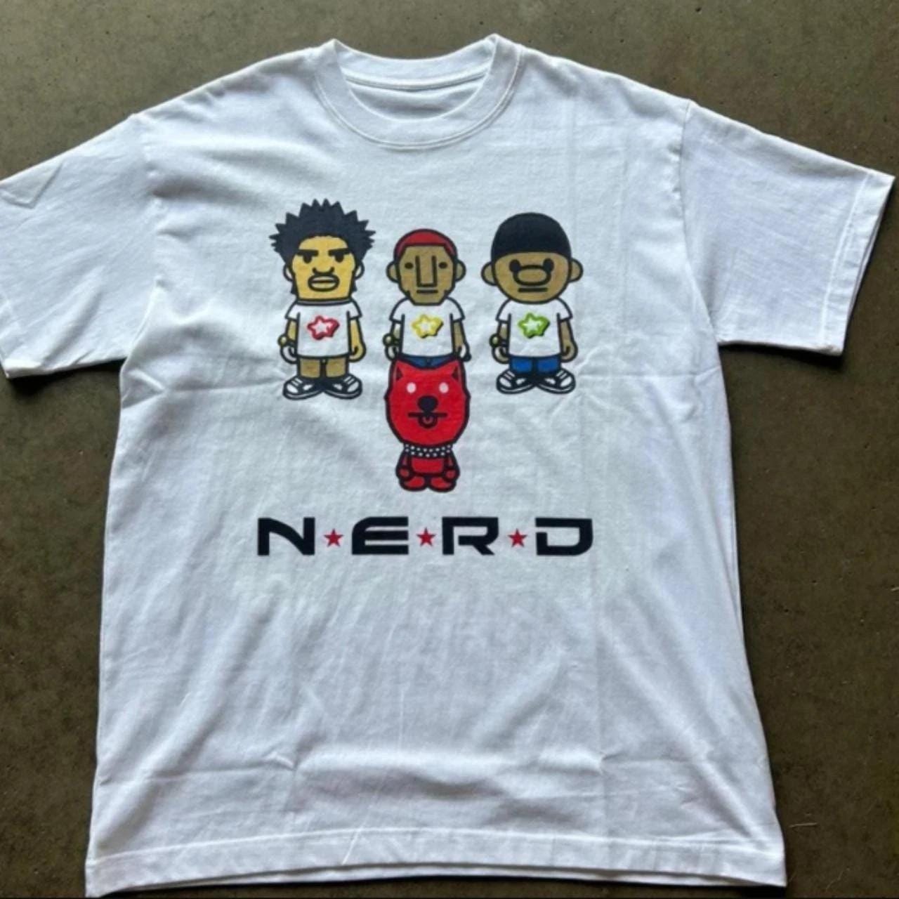 N.E.R.D 日本ツアー限定Tシャツ ヴィンテージ ファレル ネプチューンズ N.E.R.D 日本ツアー限定Tシャツ ヴィンテージ ファレル ネプチューンズ