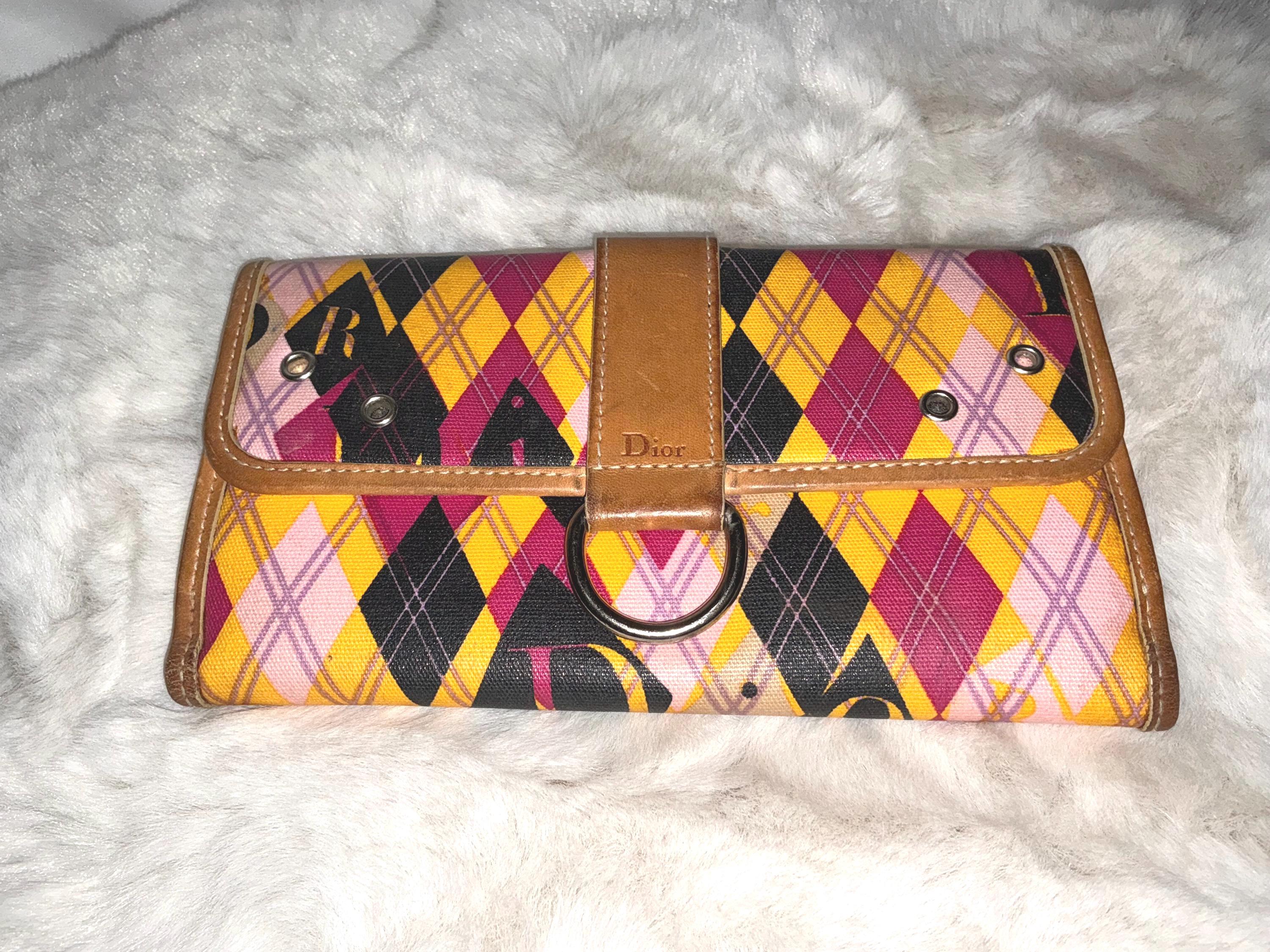 Dior Vintage Wallet - Etsy
