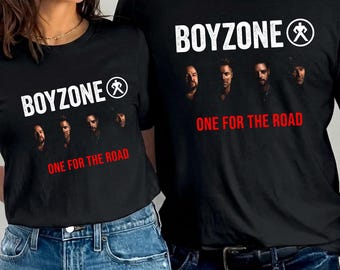 Boyzone One For The Road Tour T-Shirt, Retro Band Style Tee, Music Fan Shirt, Unisex Graphic T-Shirt, Concert Inspired Gift for Fans