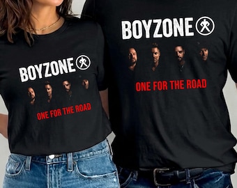Boyzone One For The Road Tour T-Shirt, Retro Band Style Tee, Music Fan Shirt, Unisex Graphic T-Shirt, Concert Inspired Gift for Fans