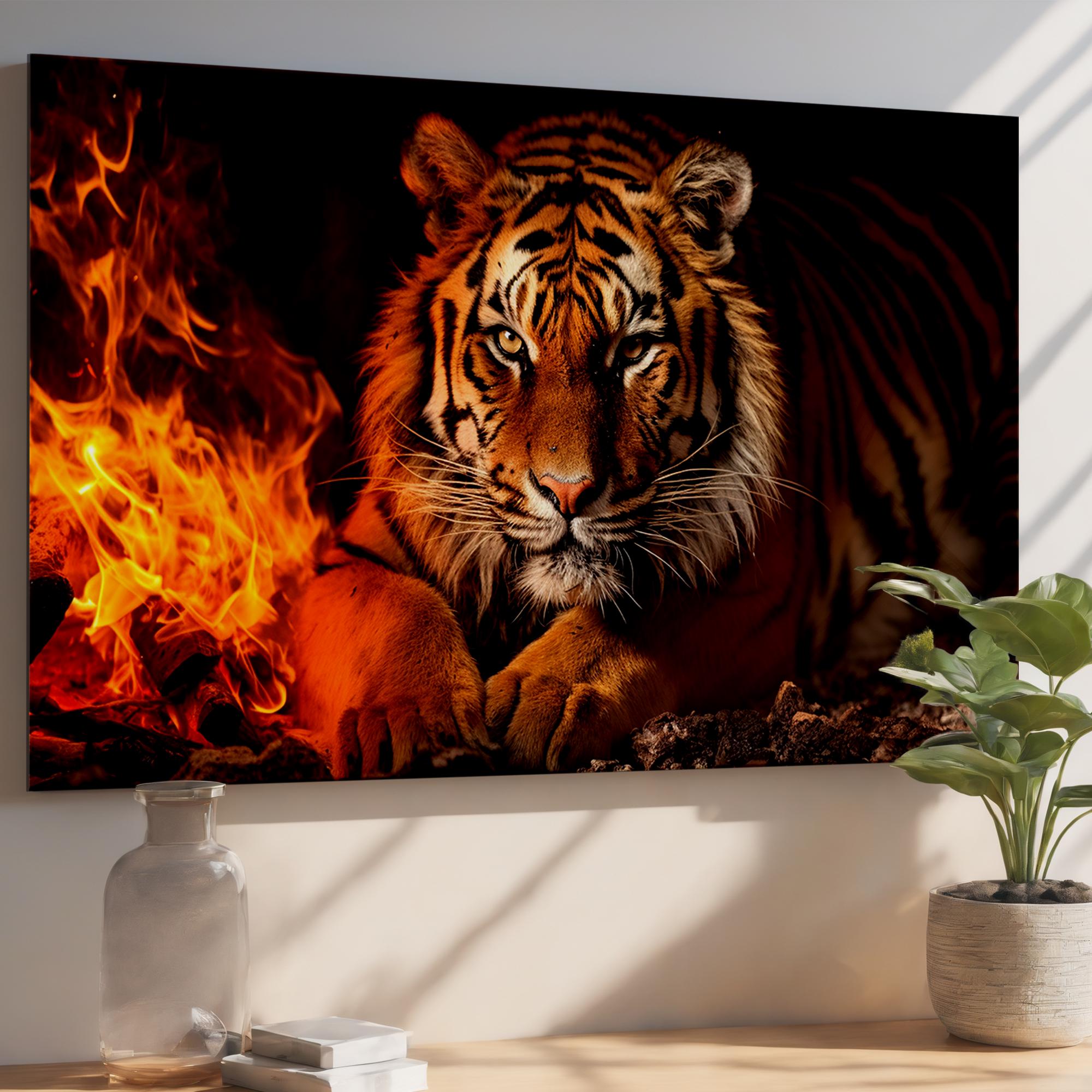 Tiger Wall Panel - Etsy