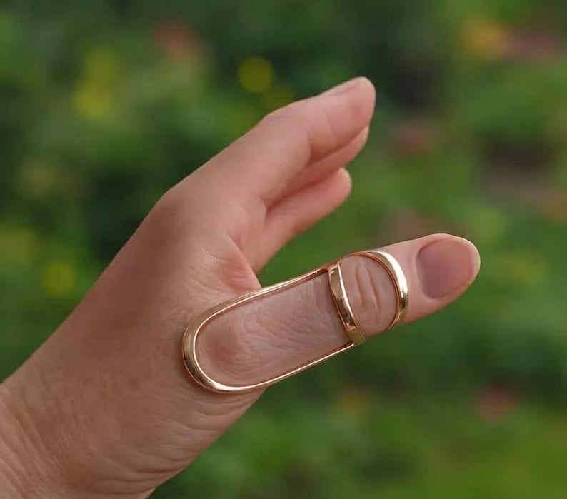 Thumb Splint MCP Silver Ring, MCP Hyperextension Splint, Arthritis ...
