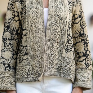 handloom jacket
block print jacket
cotton ethnic jacket
boho women jacket
handmade jacket
artisan clothing
sustainable jacket
indian handloom
slow fashion wear
ethnic outerwear
cotton boho jacket
women layering jacket
eco fashion women