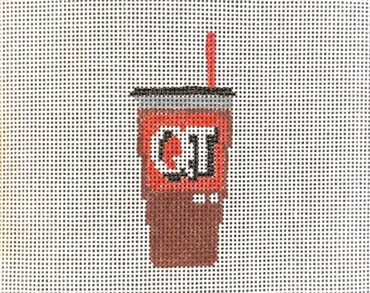 QT Drink Nadelspitze Canvas - Beginner - 18 Maschen