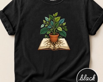 T-Shirt für Lese- und Schreibförderlehrer, Geschenk für Pflanzenliebhaber und Pädagogen, T-Shirt für Lese- und Schreibspezialisten