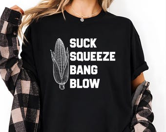 Suck Squeeze Bang Blow T-Shirt, Mechaniker Shirt, Motorzyklus T-Shirt, Auto Kerl Shirt, Getriebe Geschenk, Motorrad Shirt, Luftfahrt Unisex T-Shirt
