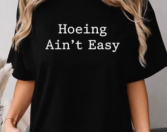 Biner n'est pas facile Chemise, t-shirt de jardinage drôle, plante cadeau pour papa maman, chemise de jeu de mots de jardinier, t-shirt humour ferme, cadeau pour amateur de jardin
