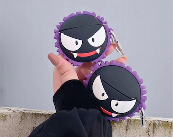 Gengar Airpod Case, Cartoon Earphone Case, For Airpod 1 2 3 4 Pro 2, Christmas Gifts