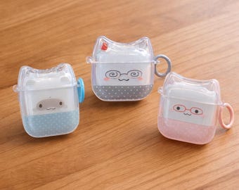 Cute Cat Airpod Case, Silicone Earphone Case, For Airpod 1 2 3 4 Pro 2, cat Lover Gifts