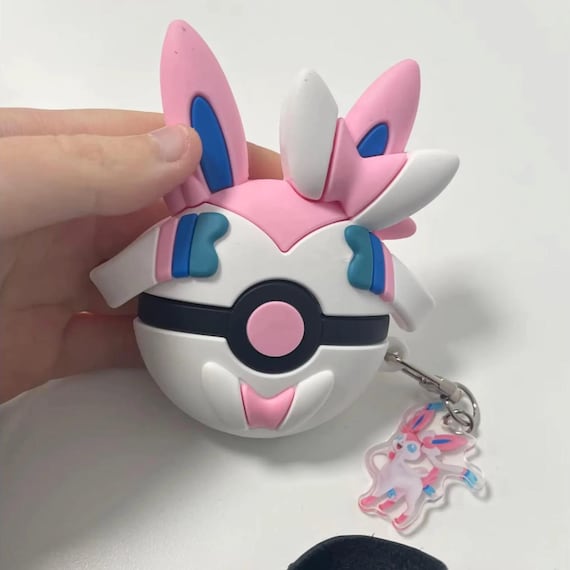Protège-écouteurs Pokemon Sylveon Pour AirPods 1/2, 3, 4 – Coque Silicone