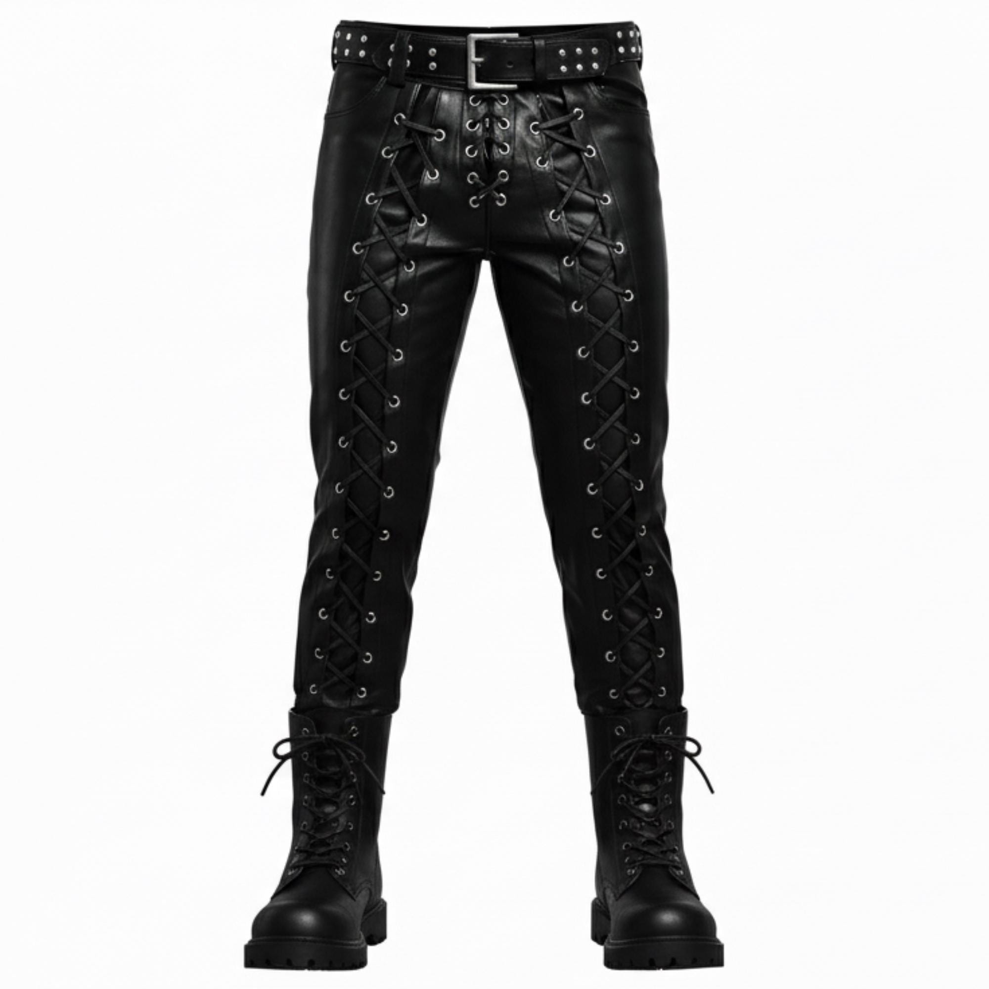 Lace up Fly Pants - Etsy