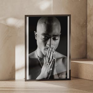 フォトフレーム 2PAC フォトフレーム 2PAC Tupac Picture Frame - Etsy