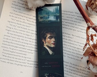 Only Vampires Can Love You Forever Bookmark, Nostalgic Booktok Aesthetic Bookmark, Vampire Romance, Retro Bookish Gift