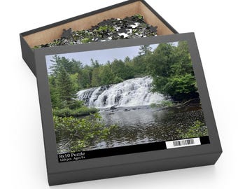 Rompecabezas de la cascada de Bond Falls, Michigan (120, 252 y 500 piezas)