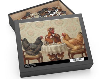 Afternoon Tea Chickens Puzzle