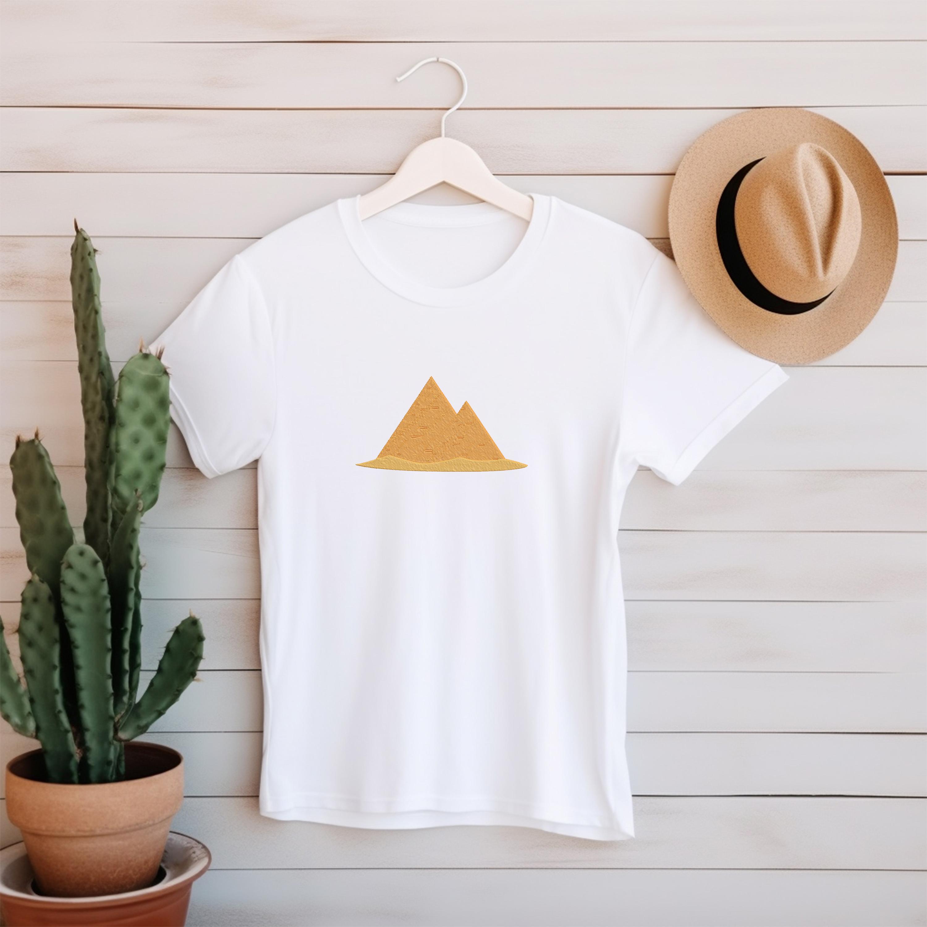 Pyramid Egypt Embroidery Design Bundle, Desert Egypt Machine Embroidery ...