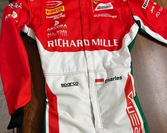 Traje de kart personalizado Cordura 600D - Sublimación ROJO CL