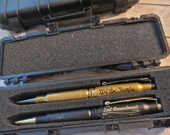 308 Caliber bullet pen set 2nd Amendment and We The People wtp