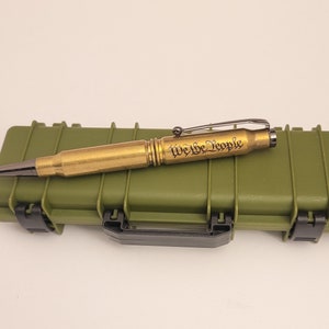 We The People bullet pen | Veterans Day | Christmas stocking stuffer Gift for Men | History gift wtp