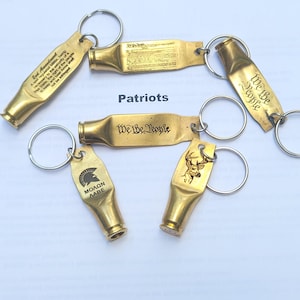 Bullet Casing Keychain Engraved hkc Bild 2
