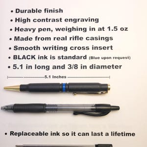 308 Caliber bullet pen set 2nd Amendment and "We The People" |Christmas Stocking stuffer for men | gift for men | Gun Gift | free people wtp 画像 8